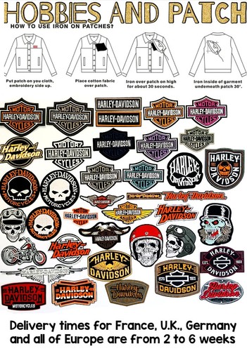 Patch harley davidson - harley,