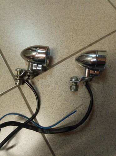 Faretti profondita cromati - cromati, per