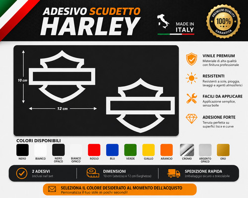 Adesivi harley davidson - 2,