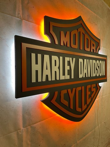 Harley davidson led - harley, sign